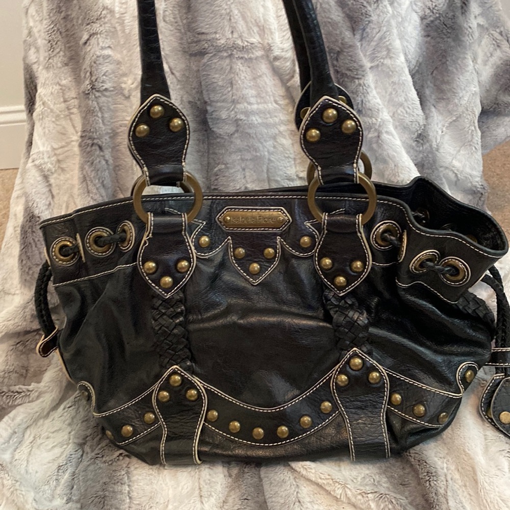 Isabella Fiore Black Handbag